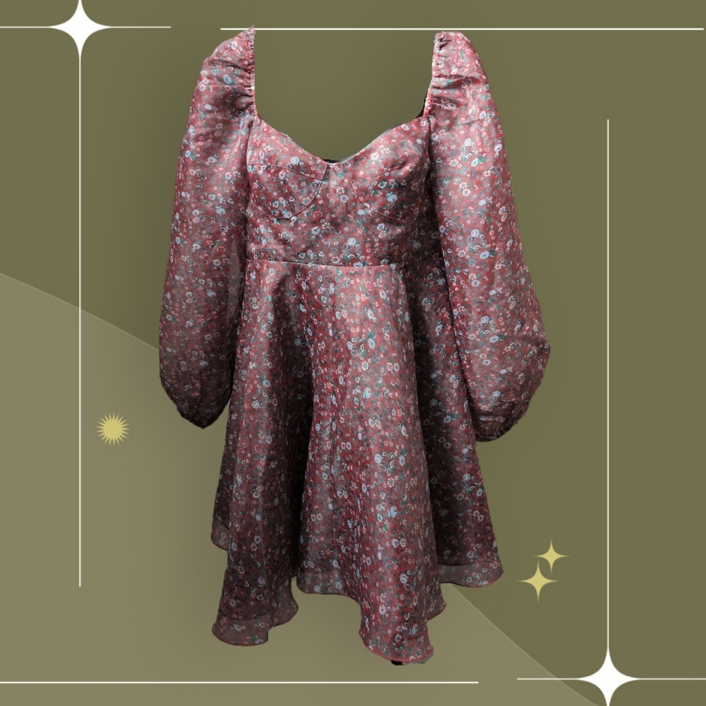 ✨ Selkie Crimson Princess Dress Size L